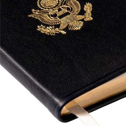 Constitution Book | Custom Leather Constitution Gift Book  | Gold Stamping | Hand Bound