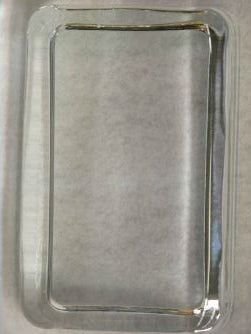 George Washington | Paperweight | Bespoke Art | Rectangular Glass with and without Beaded Edge