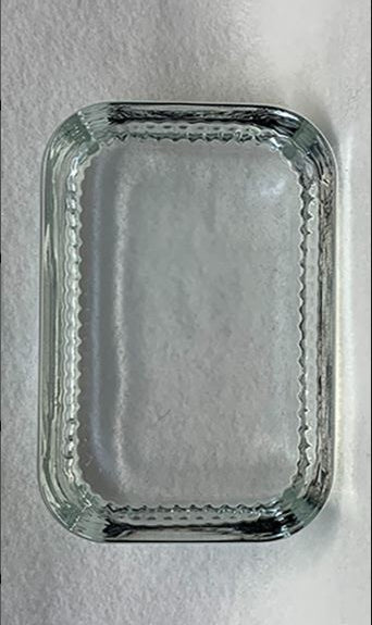George Washington | Paperweight | Bespoke Art | Rectangular Glass with and without Beaded Edge