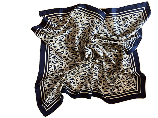Custom Designed Silk Scarf, Tilley, and Neck Tie | Finest Quality | Pure Silk | Deposit