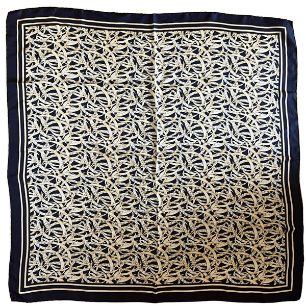 Custom Silk Scarf and Tie | Design Elements | Samples of Appealing Corporate Designs | Finest Quality | Hand Rolled Edges | Deposit Only