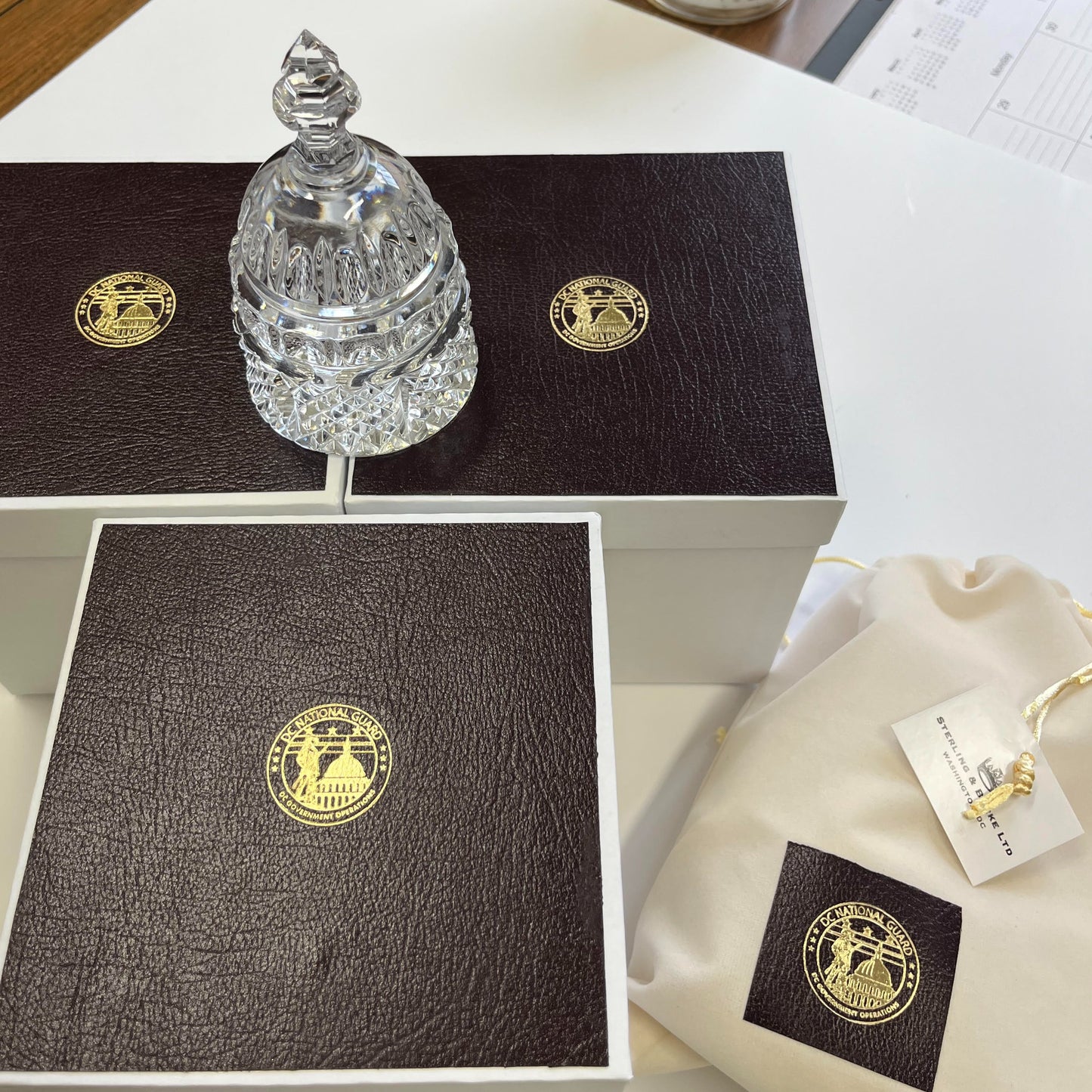 DC National Guard | Waterford Crystal Capitol Dome Award Gift | 2024