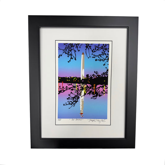 Embassy of Spain: DC Dawn | Artist Joseph Craig English | Framed | Matt Measuring 14 by 18