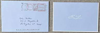 Bespoke Stationery | Elizabeth Taylor Personal Letterhead Stationery | Elizabeth Taylor Style Monarch Sheets and Envelopes