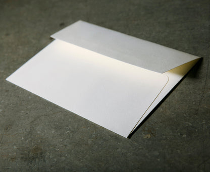 Ambassador Envelopes | A6 6.5 by 4.75 inches | Great Seal Engraved in Gold with Text Embossed