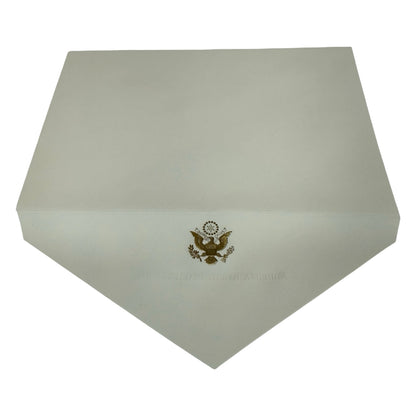 Ambassador Envelopes | A6 6.5 by 4.75 inches | Great Seal Engraved in Gold with Text Embossed