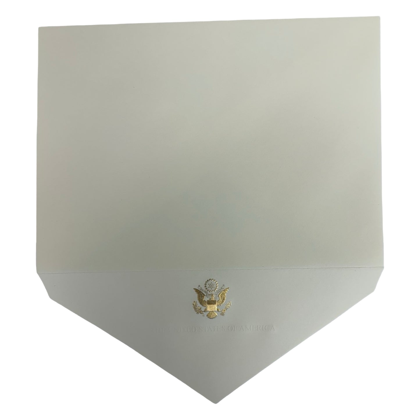 Ambassador Envelopes | A6 6.5 by 4.75 inches | Great Seal Engraved in Gold with Text Embossed