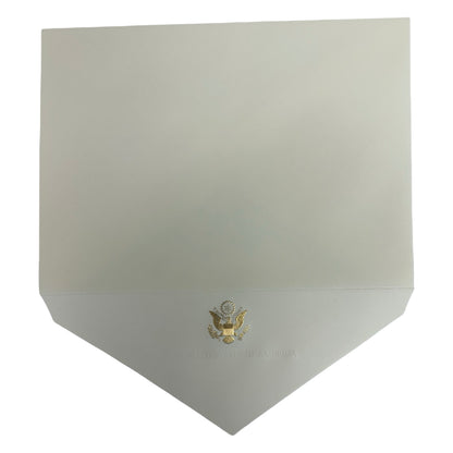 Ambassador Envelopes | A6 6.5 by 4.75 inches | Great Seal Engraved in Gold with Text Embossed