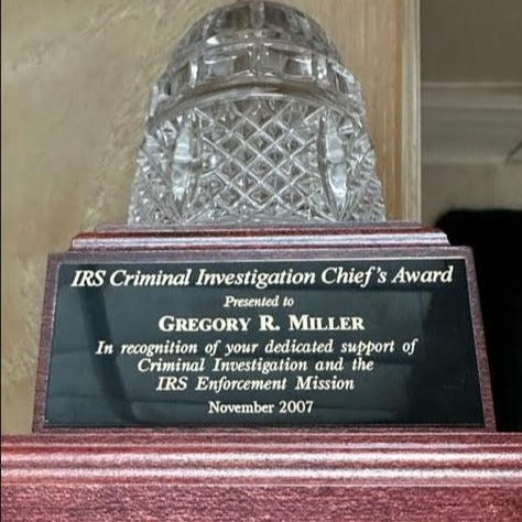" Engraved Plate for Award Base | Replacement for New Mahogony Base | Mr. Miller