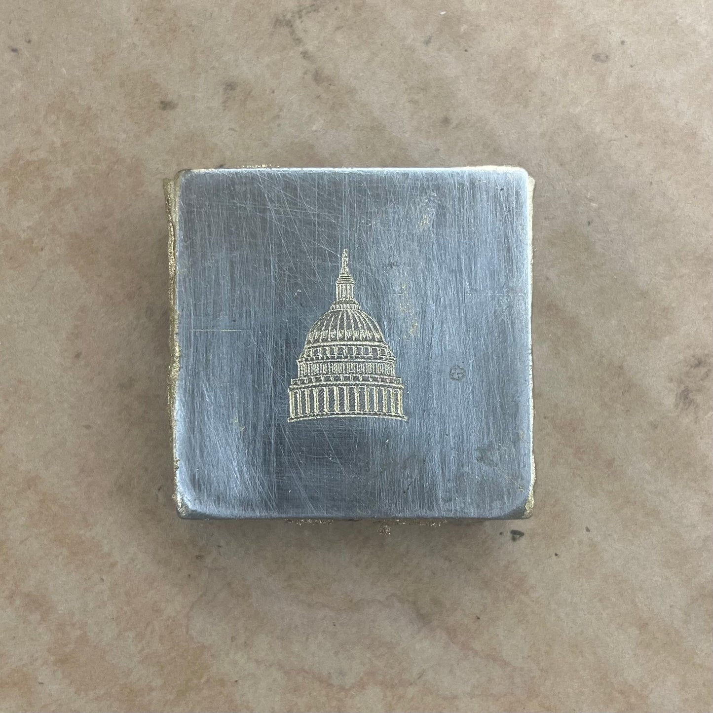 The White House, The Great Seal, The Capitol Dome | Steel Engraving Die | Hand Cut Crest | Engraved Stationery