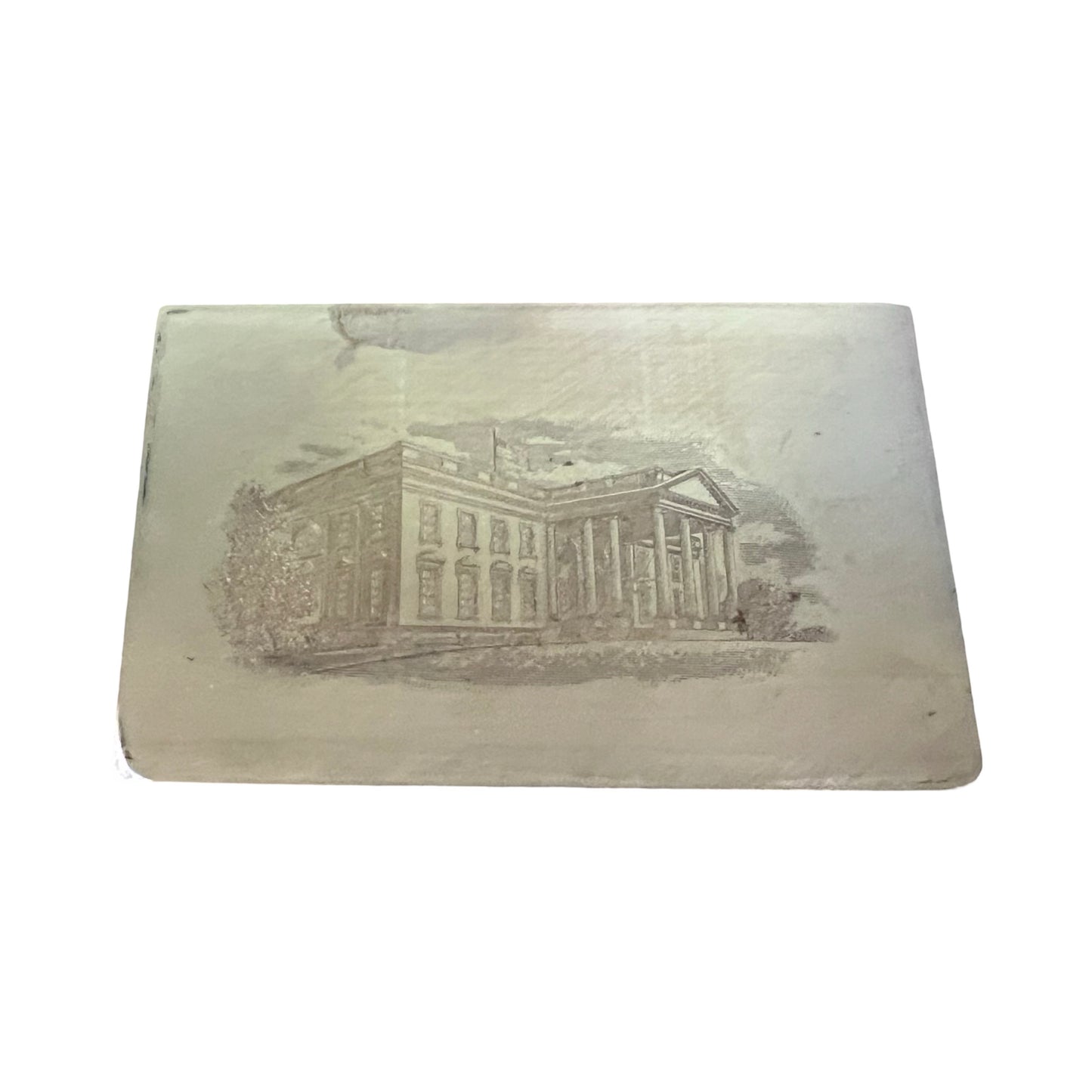 The White House, The Great Seal, The Capitol Dome | Steel Engraving Die | Hand Cut Crest | Engraved Stationery