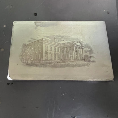 The White House, The Great Seal, The Capitol Dome | Steel Engraving Die | Hand Cut Crest | Engraved Stationery