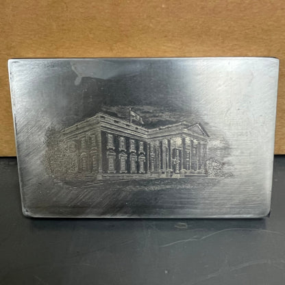 The White House, The Great Seal, The Capitol Dome | Steel Engraving Die | Hand Cut Crest | Engraved Stationery