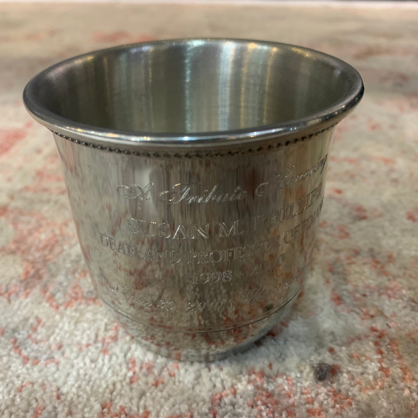 Julep Cup | Tennessee Julep Cup | Various Sizes | Solid Pewter | Made in USA