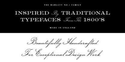 Fonts Styles | Sterling & Burke DC | Engraved Stationery Type Face Offerings | Custom Italic Calligraphic Fonts