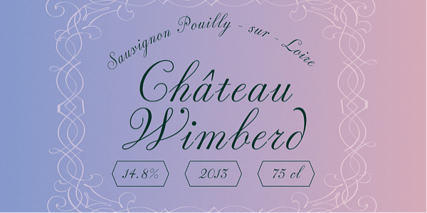 Fonts Styles | Sterling & Burke DC | Engraved Stationery Type Face Offerings | Custom Italic Calligraphic Fonts