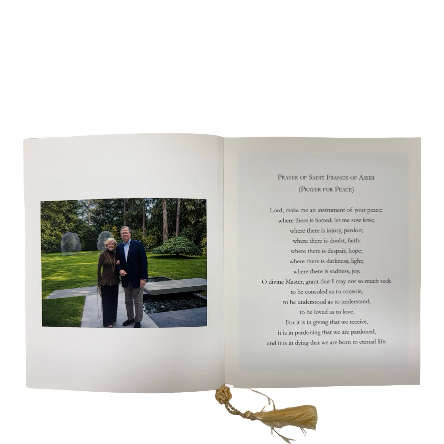 Funeral Service Program | Traditional | St. Joseph's Catholic Church on Capitol Hill in Washington, DC