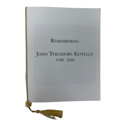 Funeral Service Program | Traditional | St. Joseph's Catholic Church on Capitol Hill in Washington, DC