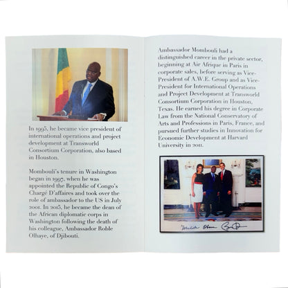 Gawler's Sons | Funeral Service | SERGE MOMBOULI | Finished Program  | 320 Copies