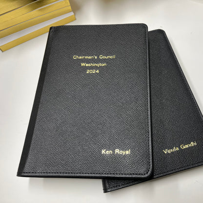 Gallup | Chairman's Council Washington 2024 | Custom Journal Book with Gold Stamping