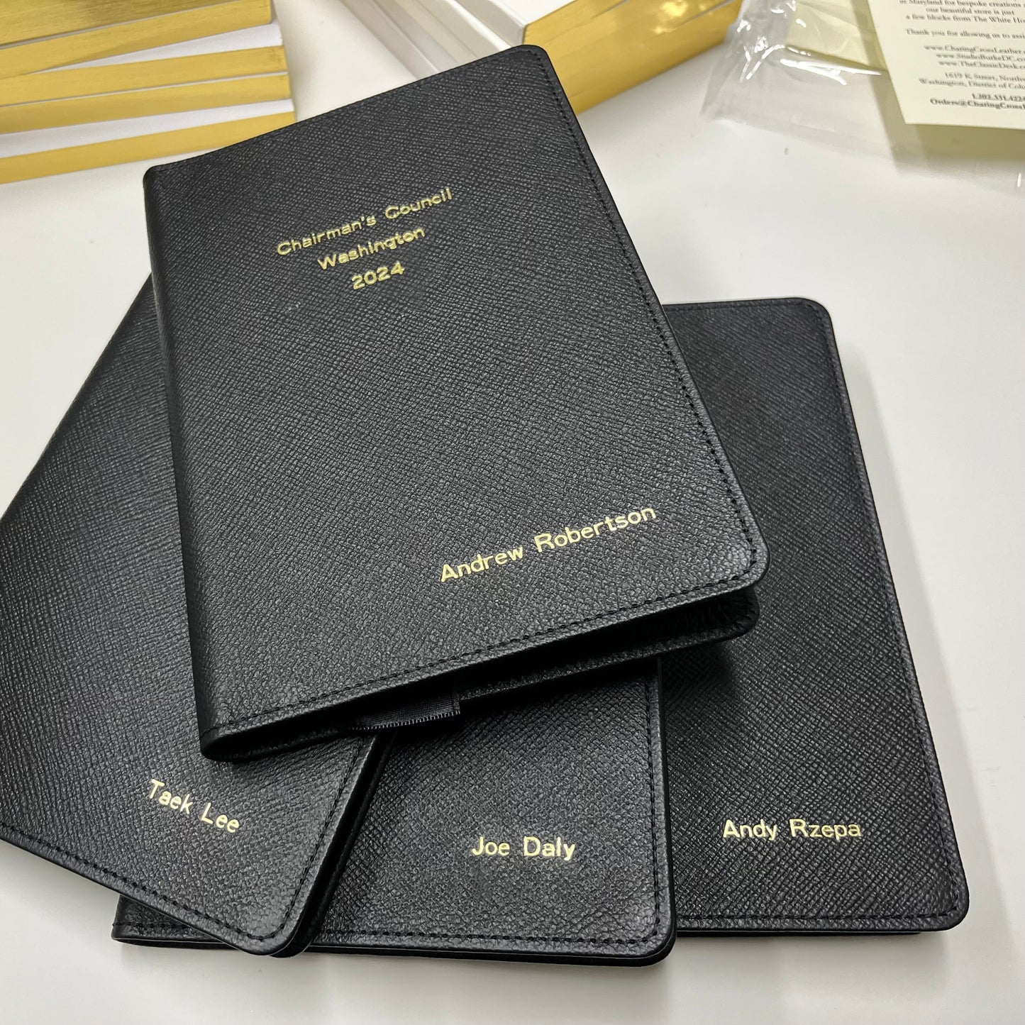 Gallup | Chairman's Council Washington 2024 | Custom Journal Book with Gold Stamping