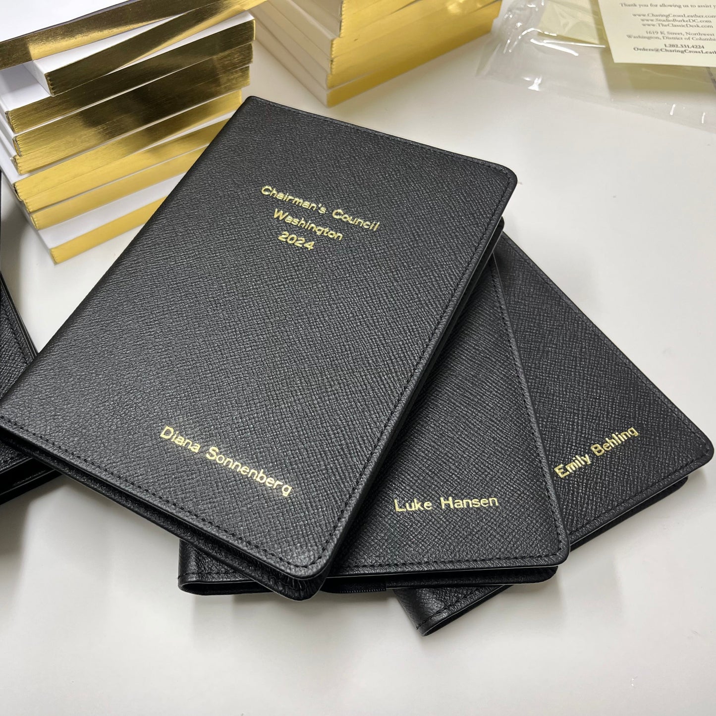 Gallup | Chairman's Council Washington 2024 | Custom Journal Book with Gold Stamping