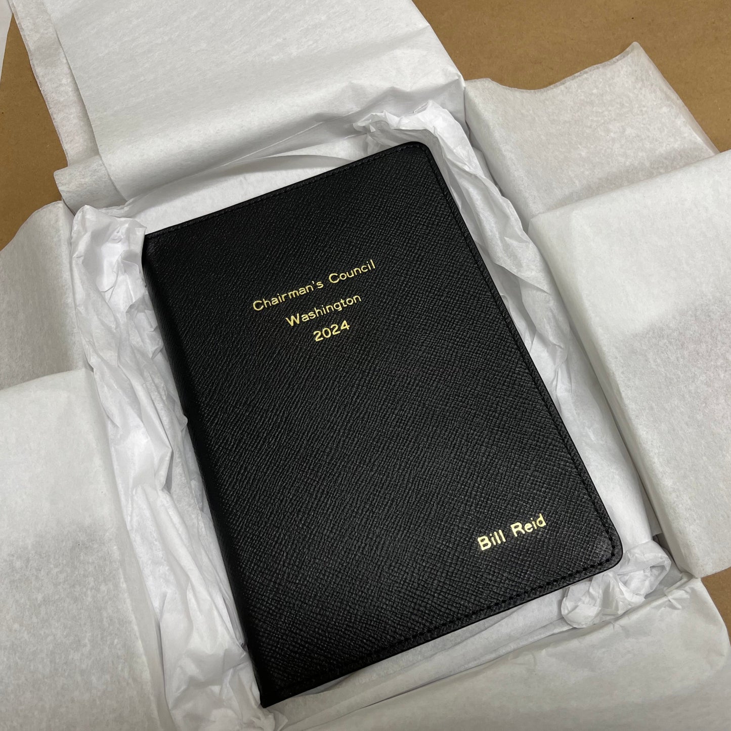 Gallup | Chairman's Council Washington 2024 | Custom Journal Book with Gold Stamping