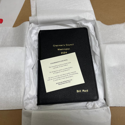 Gallup | Chairman's Council Washington 2024 | Custom Journal Book with Gold Stamping