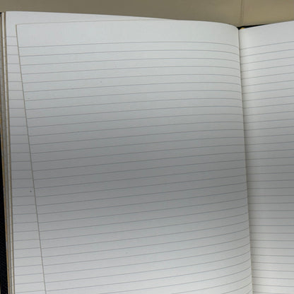 GIFT | Black Crossgrain Leather Notebooks and Pen | Charing Cross Ltd. | Elegant Presentation