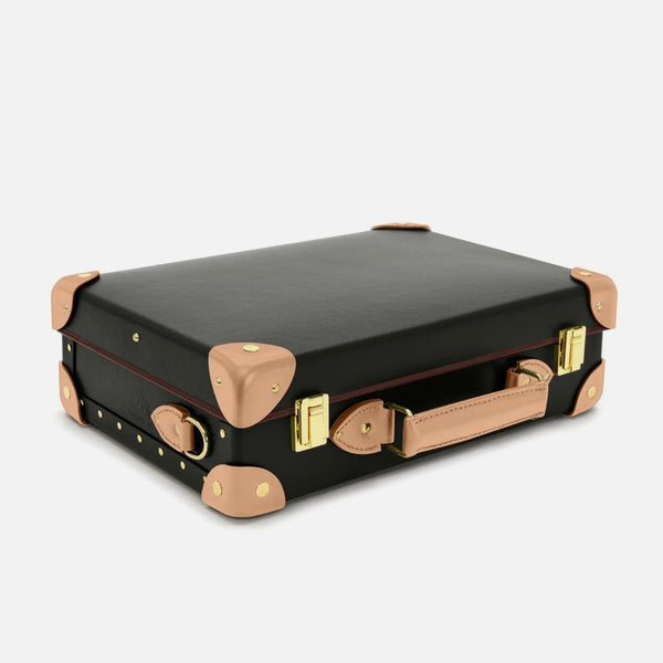 Globe-Trotter Luggage | Safari Collection in Coffee Brown | Small Attache Case