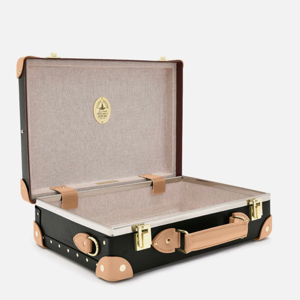 Globe-Trotter Luggage | Safari Collection in Coffee Brown | Small Attache Case