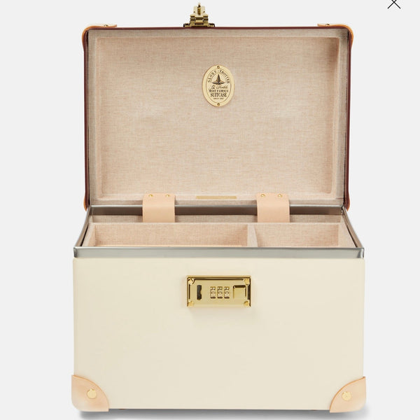 Globe-Trotter Luggage | Safari Collection in Coffee Brown | Small Attache Case