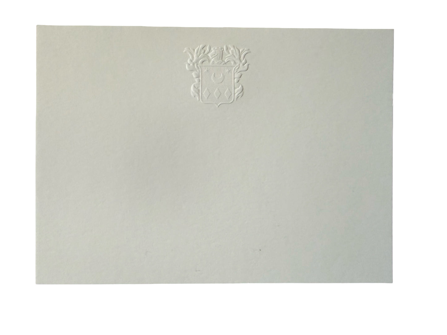 Josh Wedding | Correspondence Cards & Envelope Sets | Engraved with SULLINS Family Crest