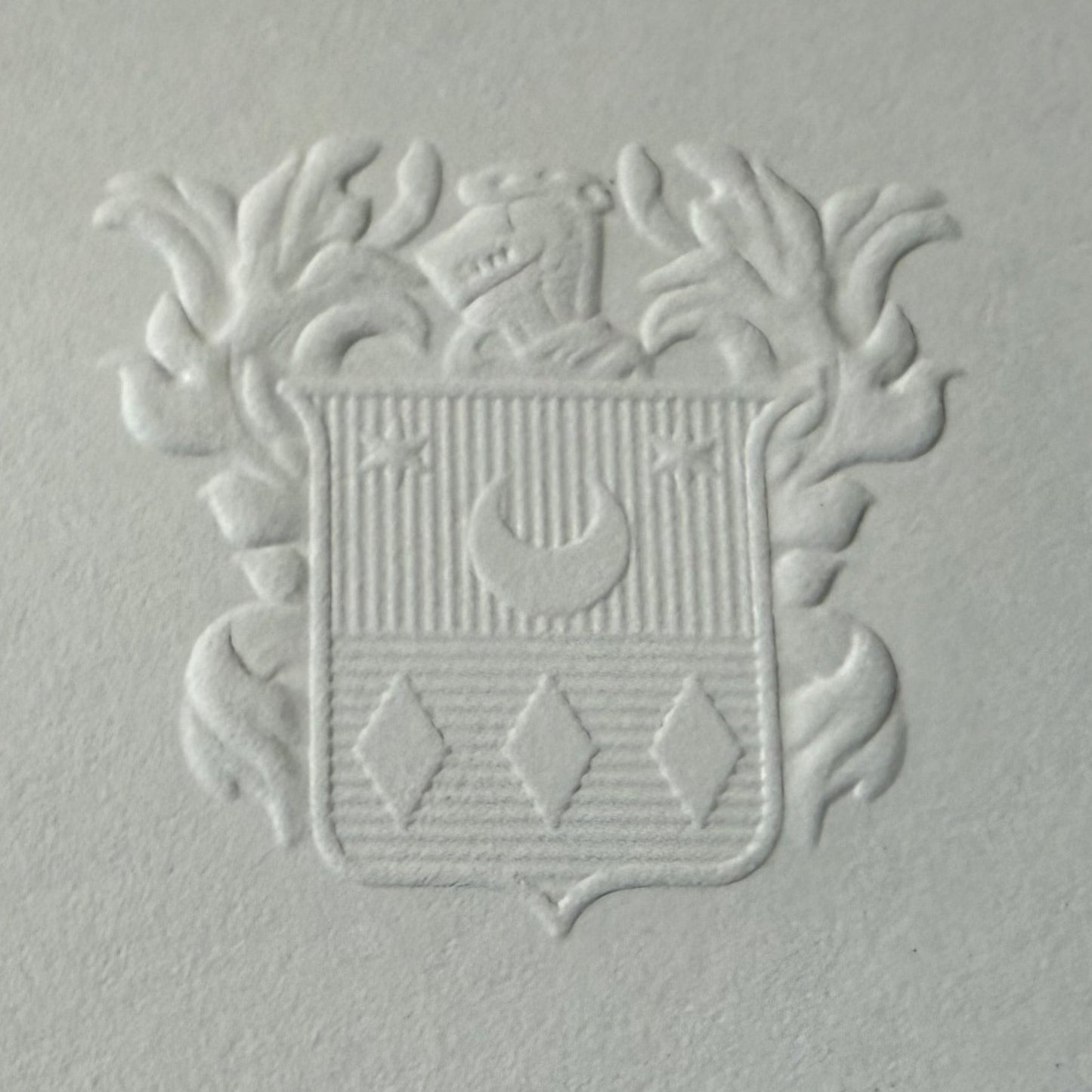 Josh Wedding | Correspondence Cards & Envelope Sets | Engraved with SULLINS Family Crest