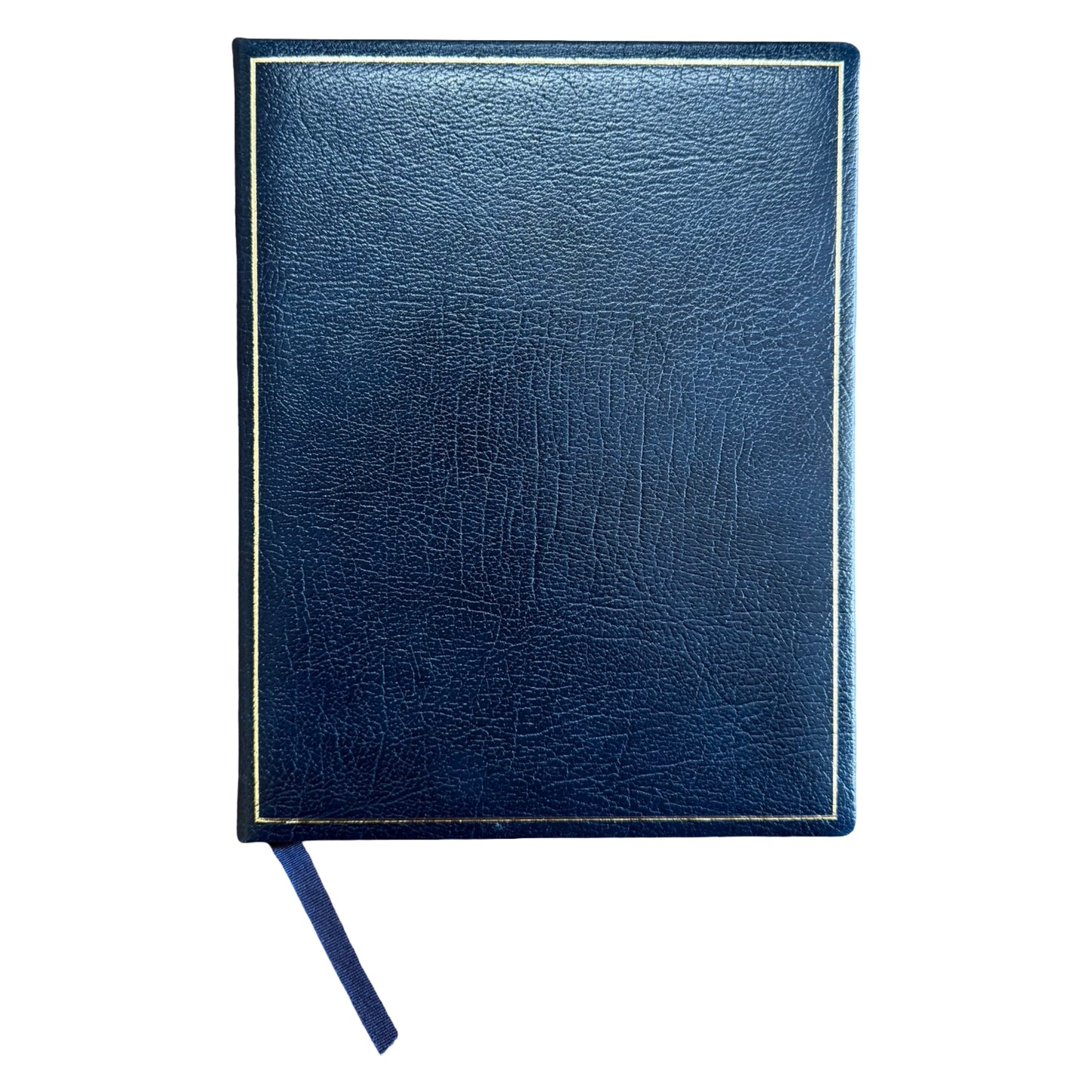 Leather Notebook / Guest Book / Memory Book | Superior Quality | Classic Luxury | 9 by 7 Inches | Blank Pages | Multiple Colors | Buffalo Calf | Charing Cross