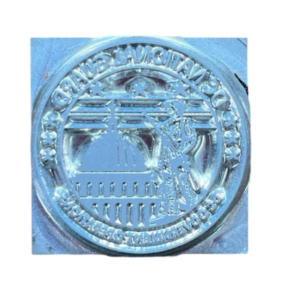 " Production of a Mounted Magnesium Die to Stamp in Gold | DC National Guard