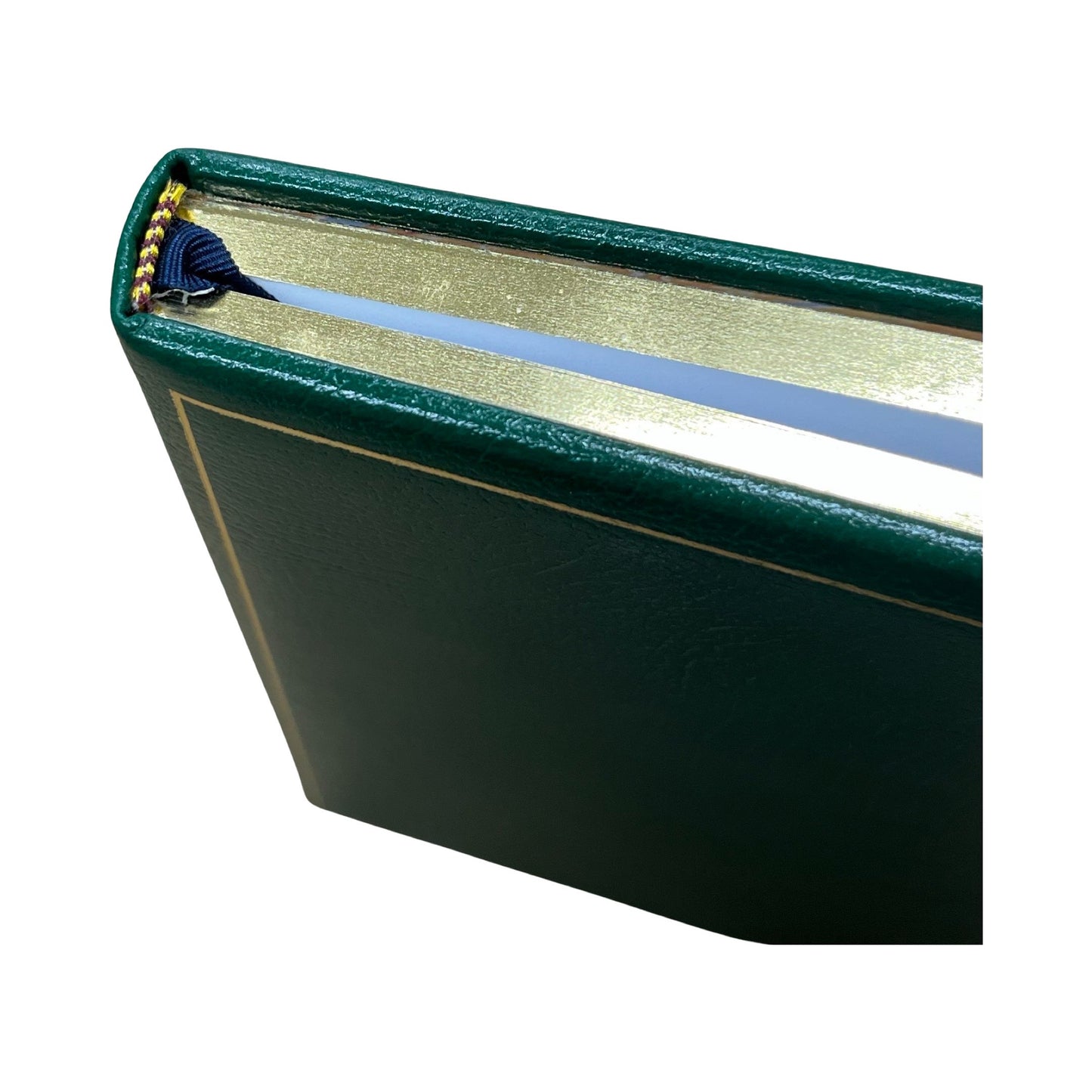 Leather Notebook / Guest Book / Memory Book | Superior Quality | Classic Luxury | 9 by 7 Inches | Blank Pages | Multiple Colors | Buffalo Calf | Charing Cross