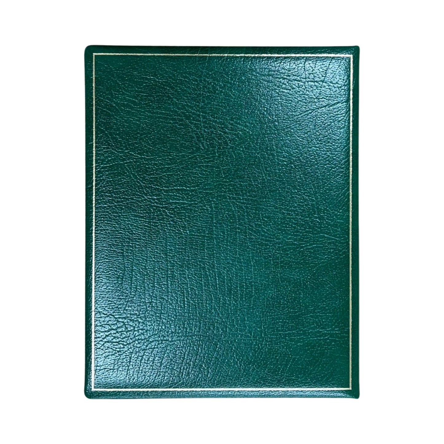 Leather Notebook / Guest Book / Memory Book | Superior Quality | Classic Luxury | 9 by 7 Inches | Blank Pages | Multiple Colors | Buffalo Calf | Charing Cross