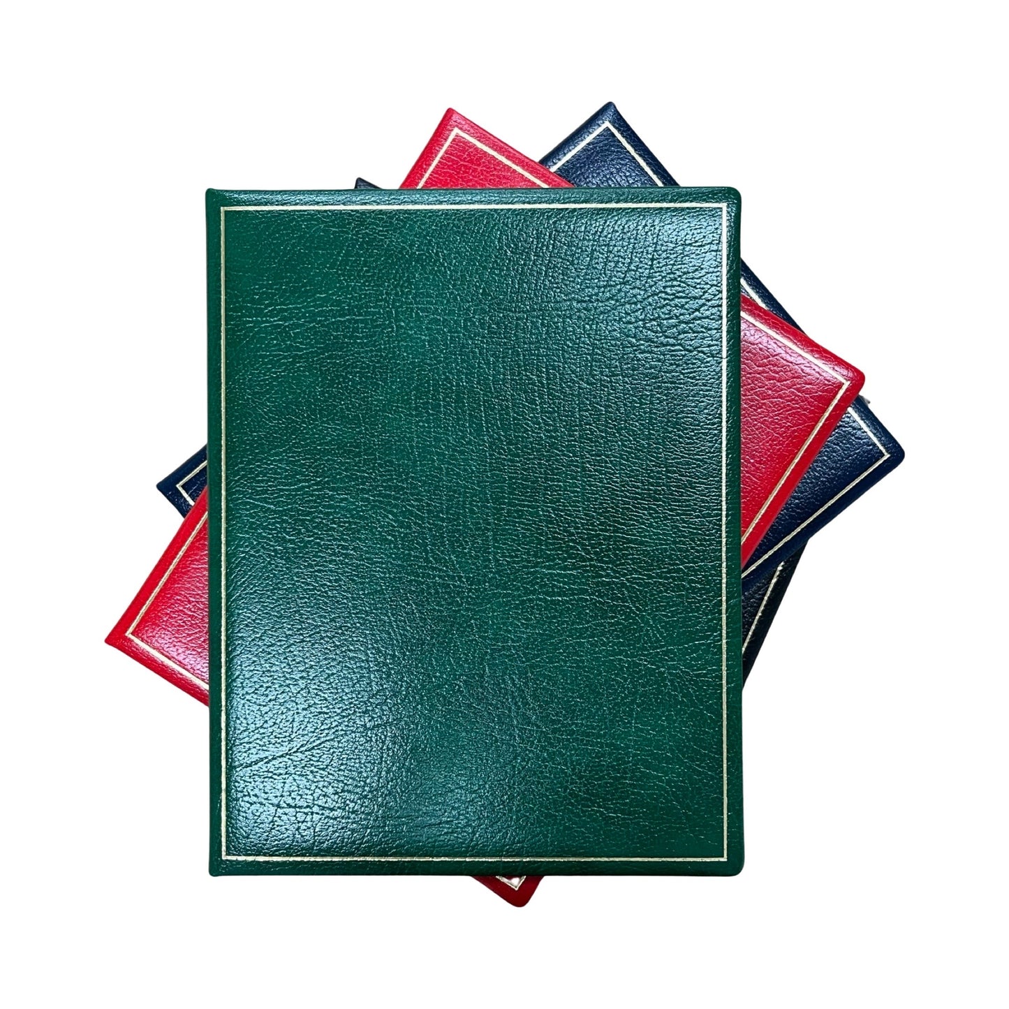 Leather Notebook / Guest Book / Memory Book | Superior Quality | Classic Luxury | 9 by 7 Inches | Blank Pages | Multiple Colors | Buffalo Calf | Charing Cross