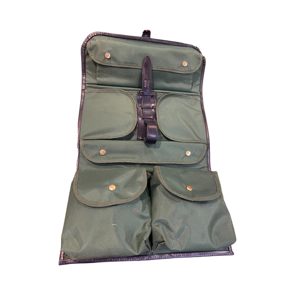 Gift: Wm. McCarren | Bridle Leather | Military Wet Pack | Travel Kit | Made in England | Personalized