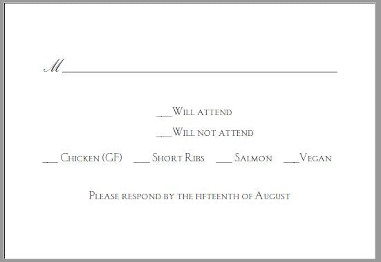 Proofs | Bespoke Stationery | Wedding Suite | Sacker's English Italic Sample
