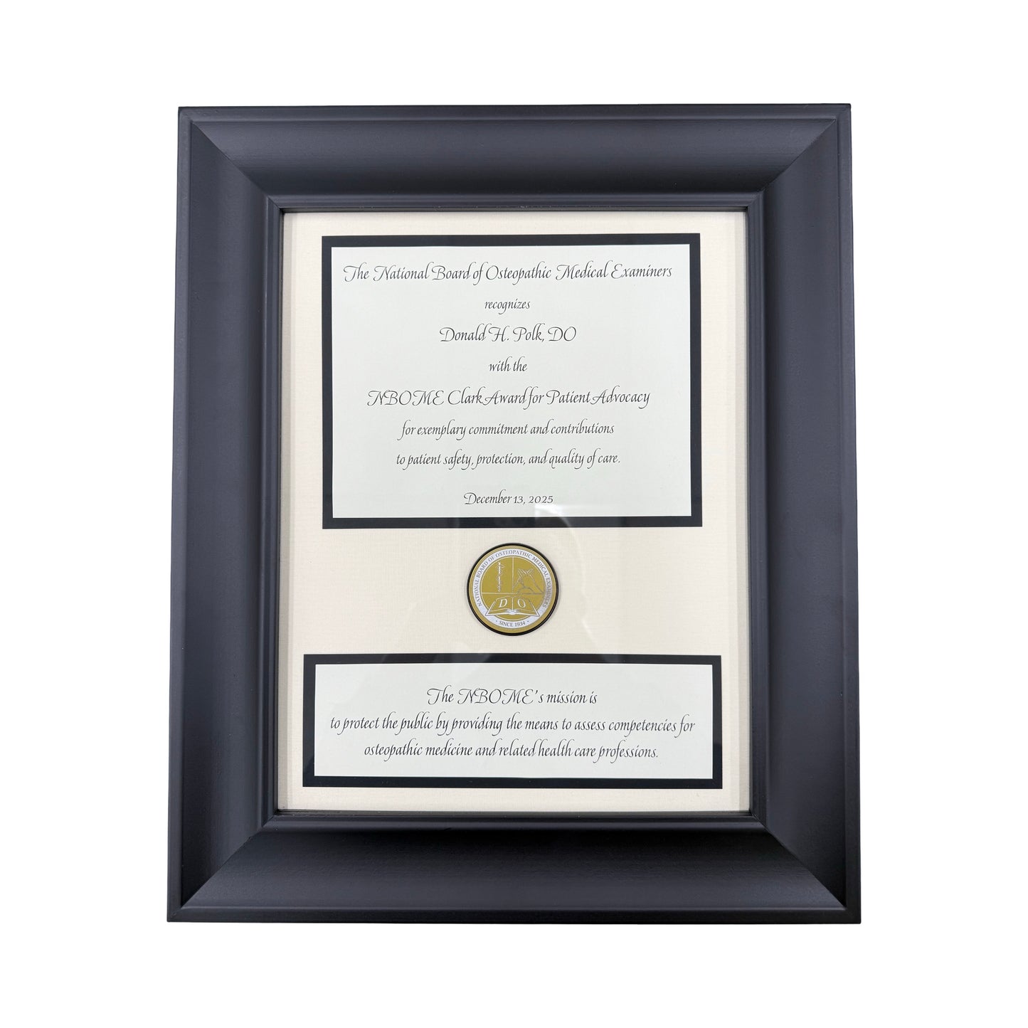 December 2025 | Bespoke Awards for NBOME | San Juan, PR