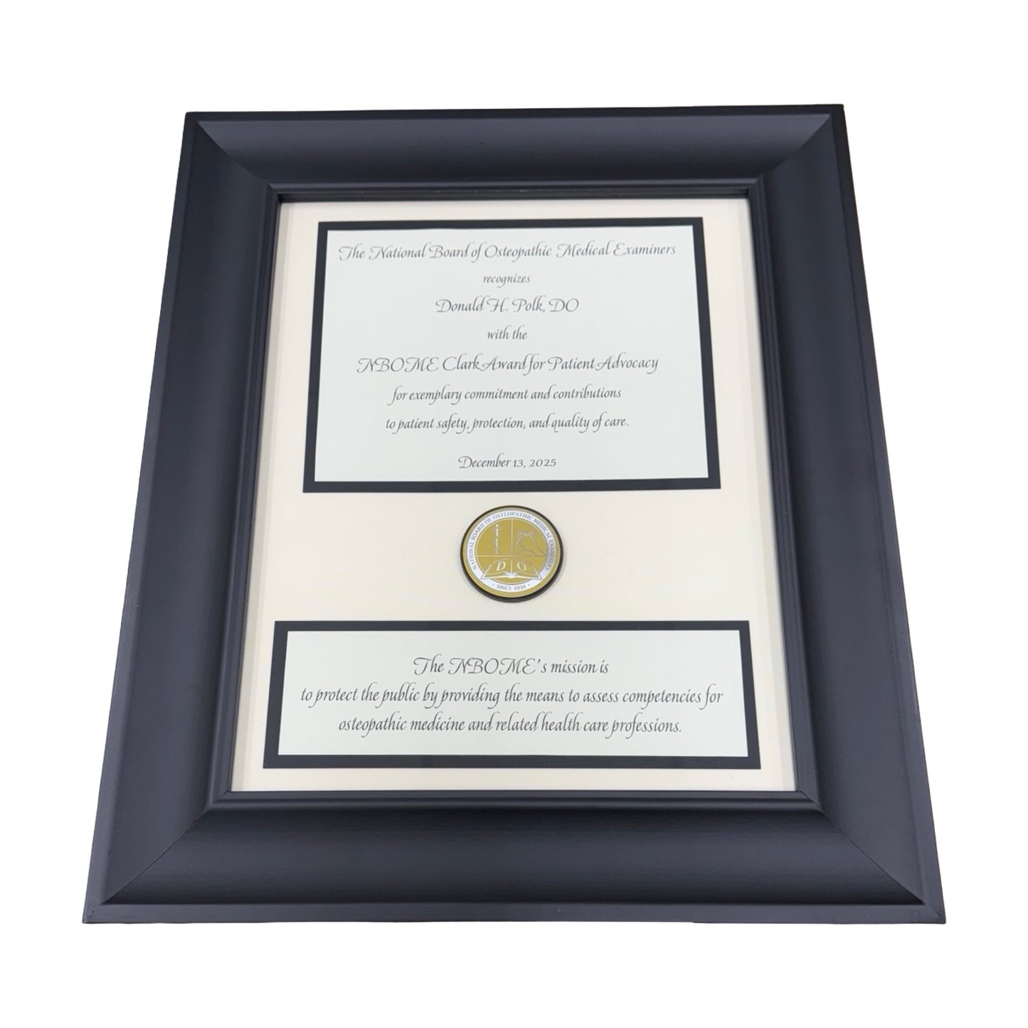 December 2025 | Bespoke Awards for NBOME | San Juan, PR