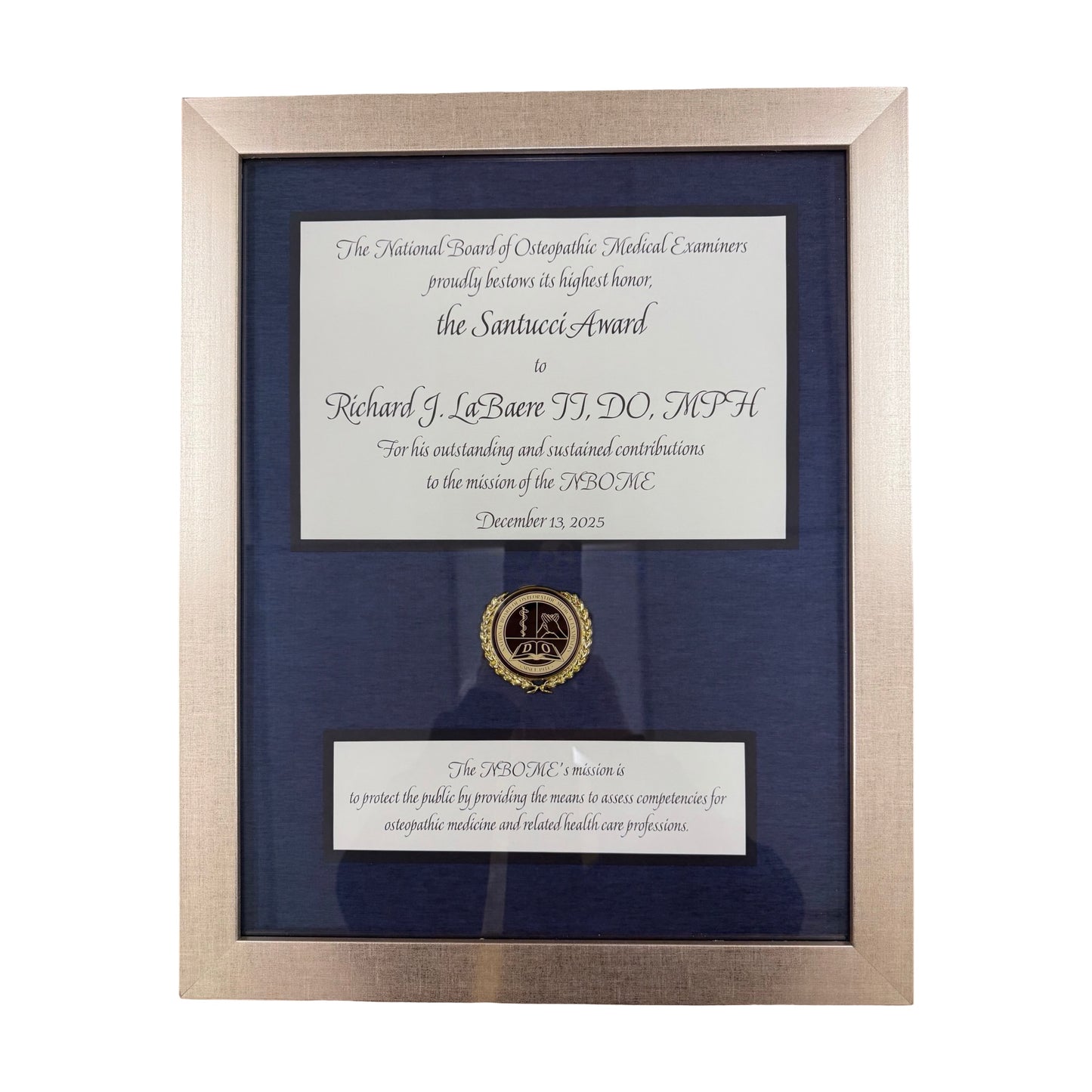 December 2025 | Bespoke Awards for NBOME | San Juan, PR