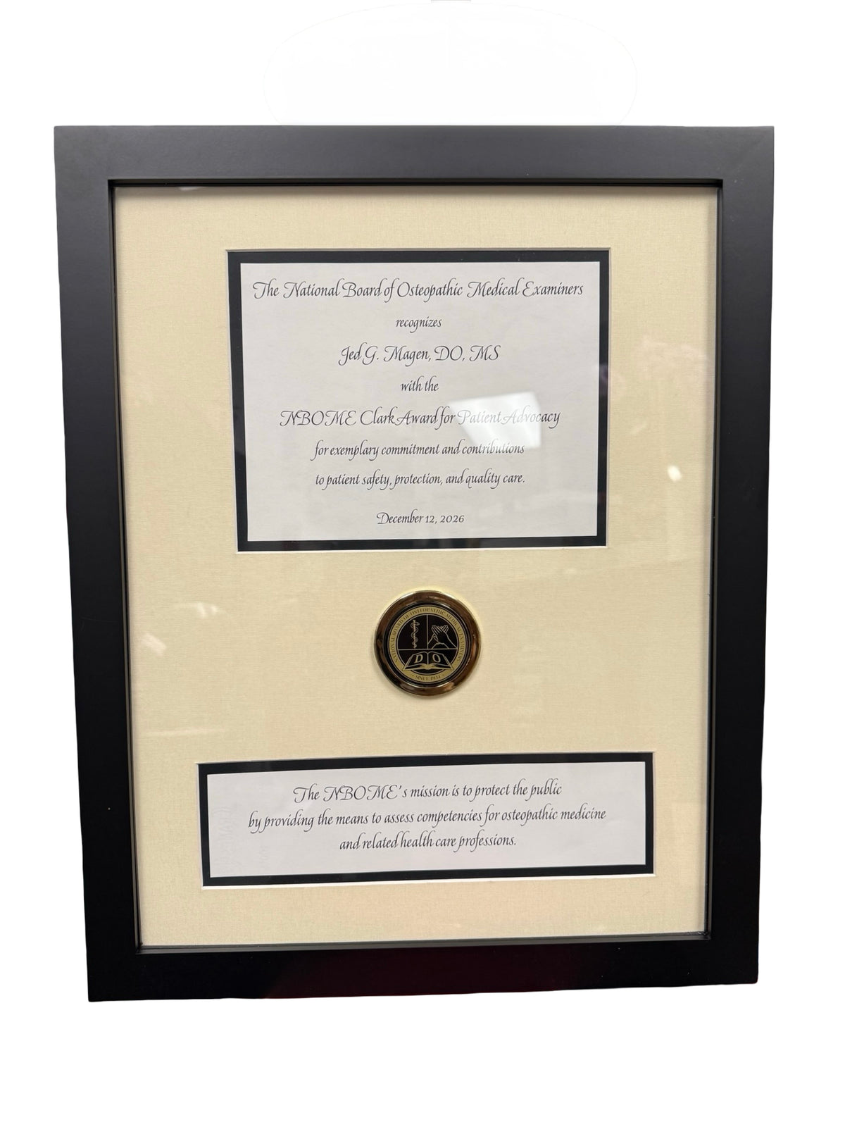 December 2026 | Bespoke Awards for NBOME | Pennsylvania