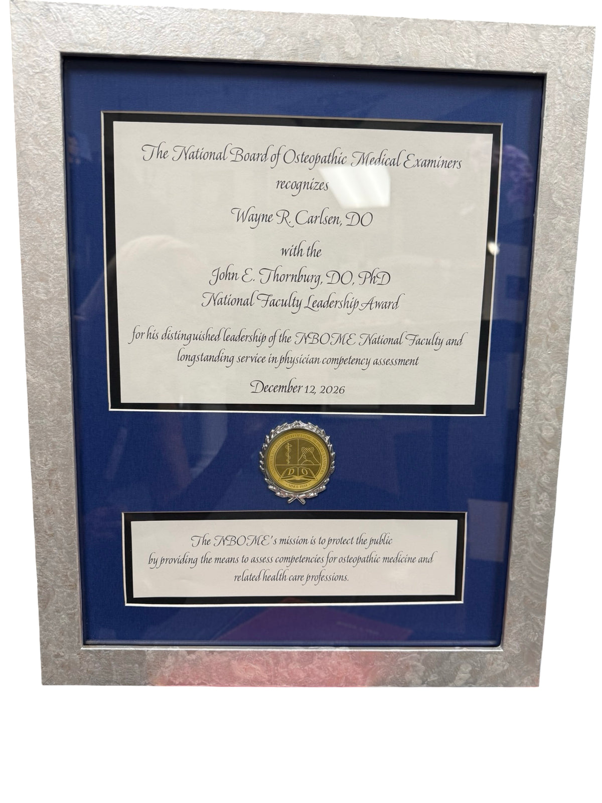 December 2026 | Bespoke Awards for NBOME | Pennsylvania
