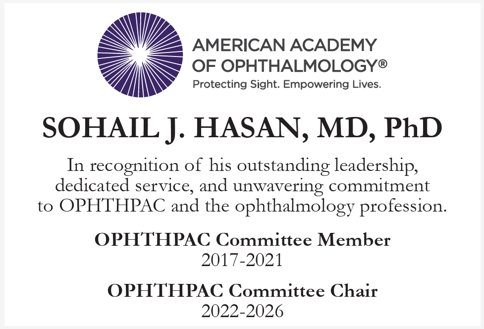 OPTHOMOLOGY | October 2026 AWARD | Capitol Dome Award with Engraved Plate on Natural Walnut Base