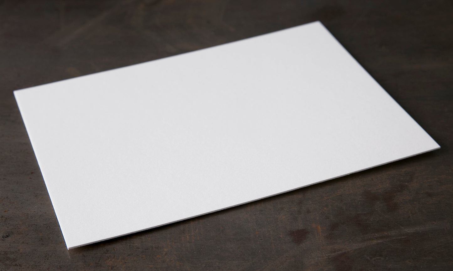 Gilbert Bespoke Stationery | Extra Large Correspondence Cards with Envelopes | Printing on Correspondence Cards and Blank Envelope Flap | Off Set Printing