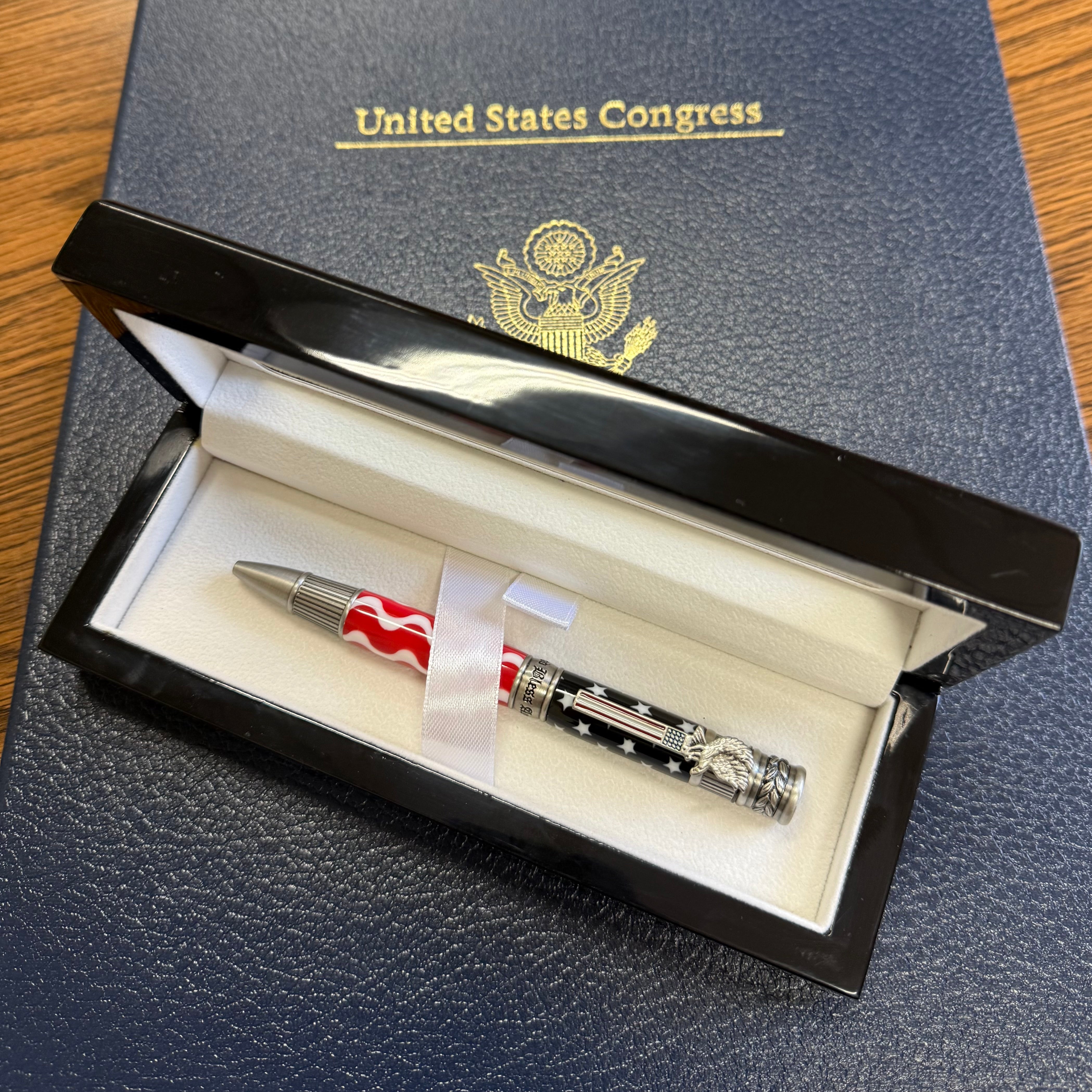 The American Signing Pen | Custom Presentation Box | Personalized ...
