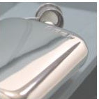 Pewter Flask | 6 Oz | Rounded Top | Hallmarked, Solid Pewter Hip Flask | Captive Top | Made in Sheffield, England